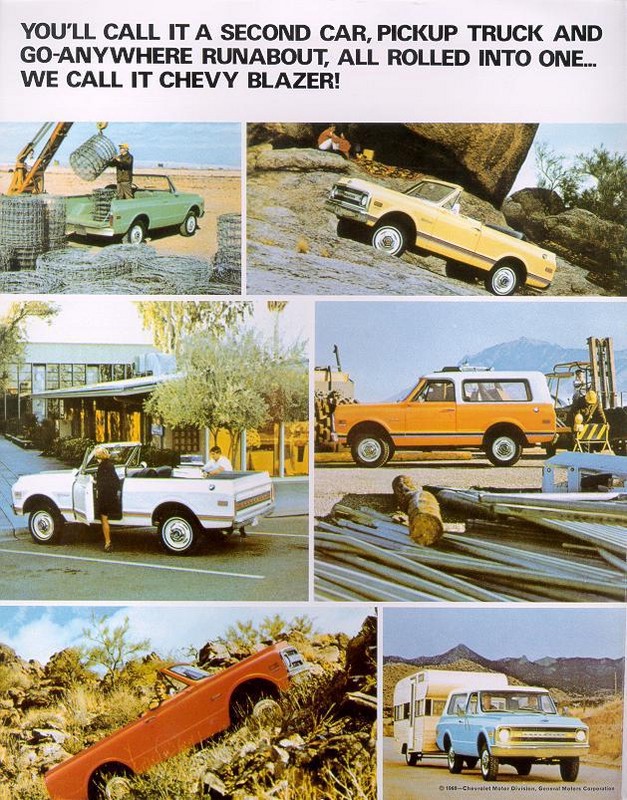 1969 Chevrolet Blazer Brochure Page 3
